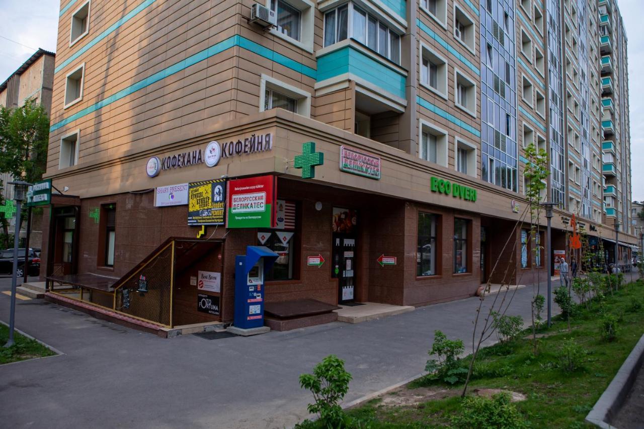 Уютная Студия С Видом На Горы Алма Ата Екстериор снимка